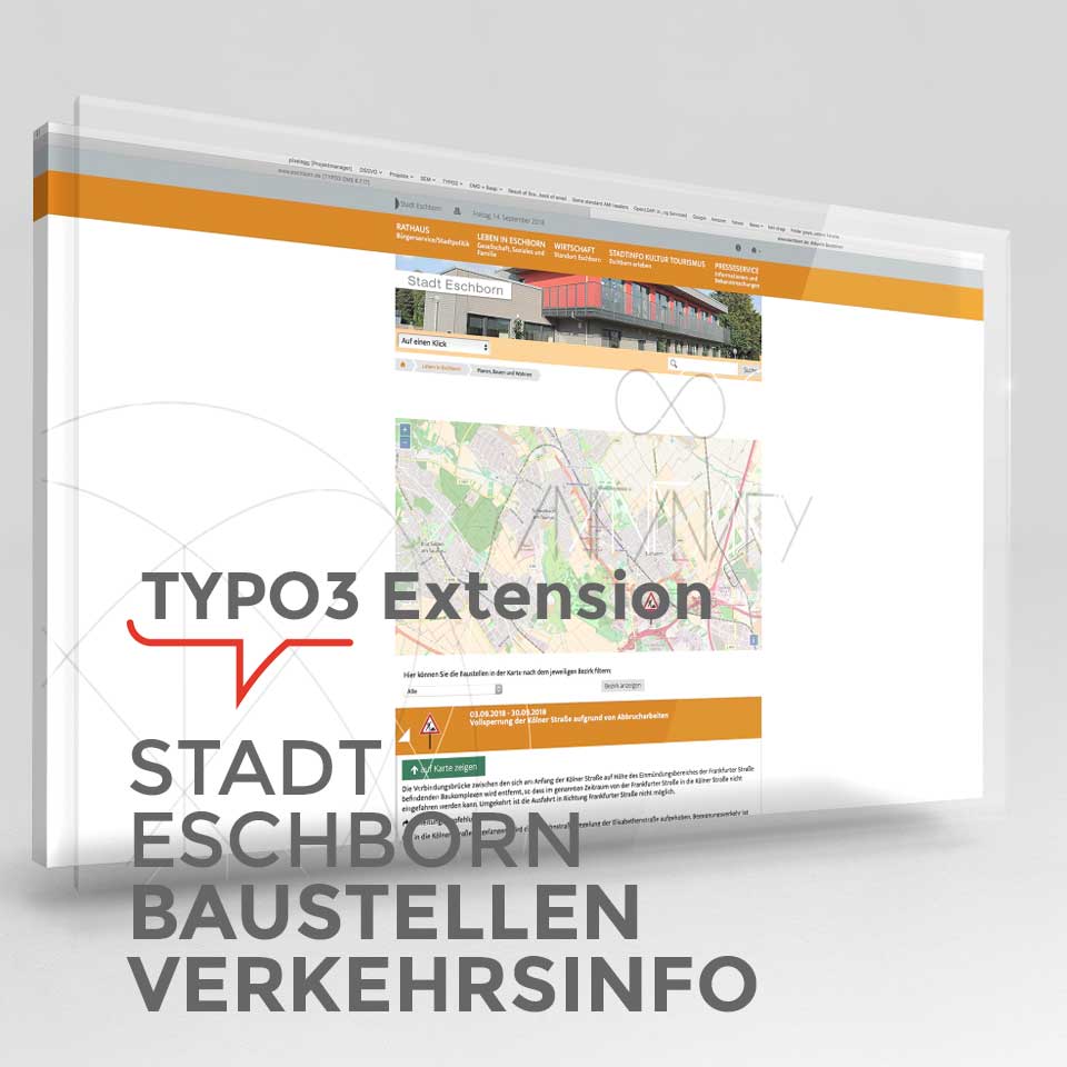 TYPO3-Verkehrsinfo-Baustellen-Erweiterung TYPO3-Verkehrsinfo-Baustellen-Erweiterung
